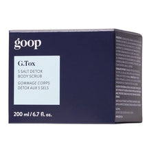 Load image into Gallery viewer, G.Tox 5 Salt Detox Body Scrub